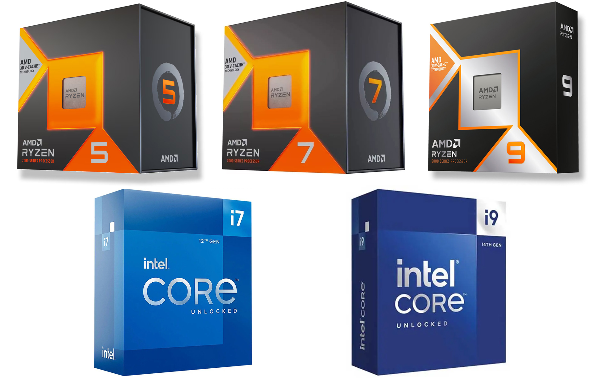 CPU: AMD Ryzen or Intel